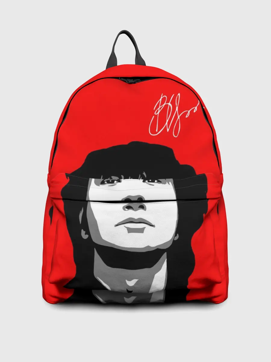 Рюкзак джинсовый / ВИКТОР ЦОЙ