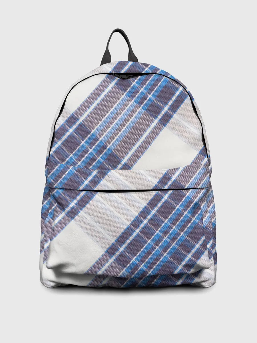 Рюкзак джинсовый / Шотландка | Scottish | Tartan