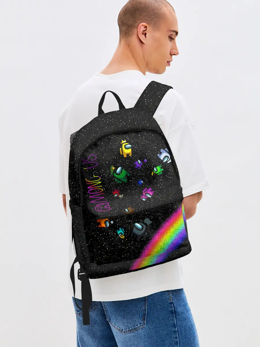 Рюкзак джинсовый / Among Us