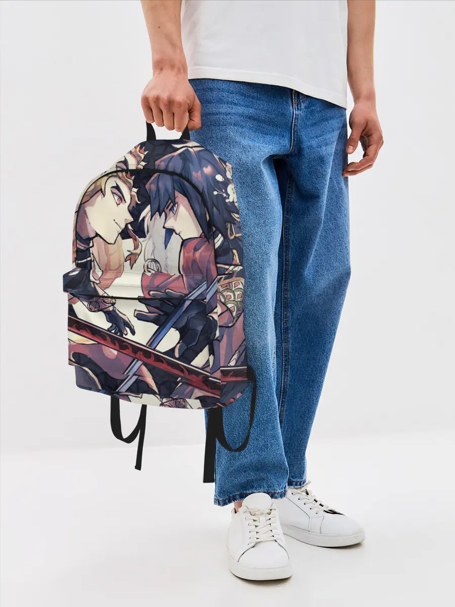 Рюкзак джинсовый / Два Клинка