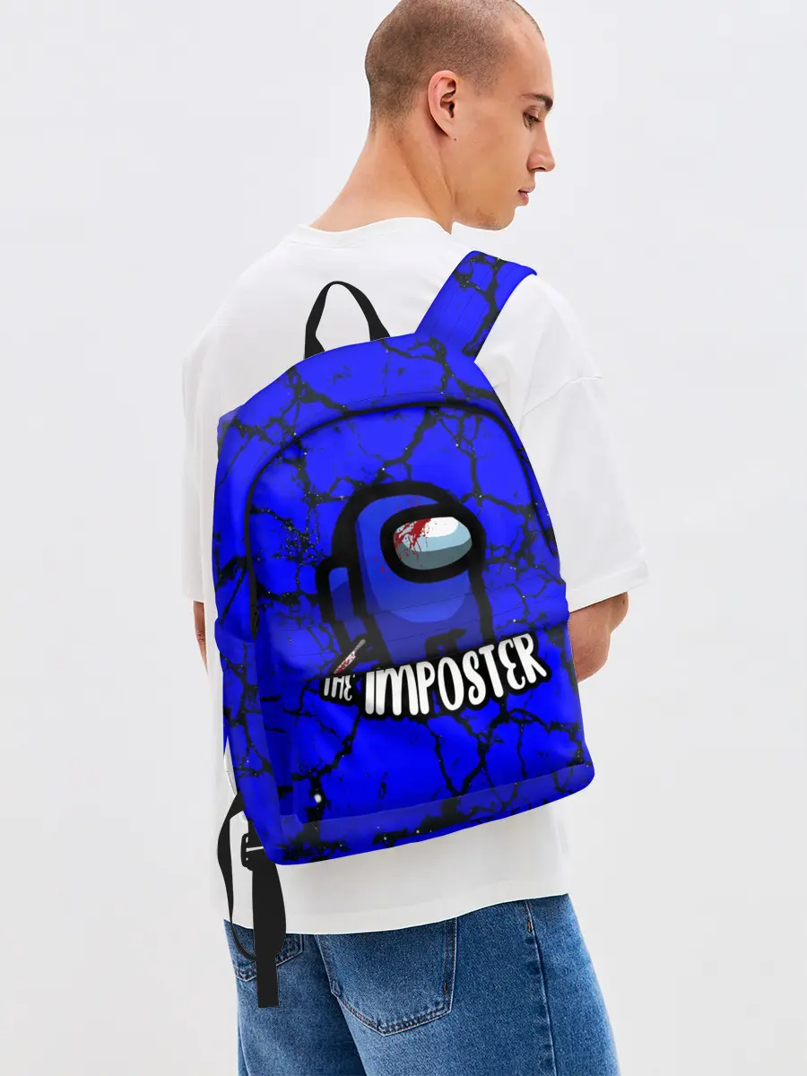 Рюкзак джинсовый / AMONG US