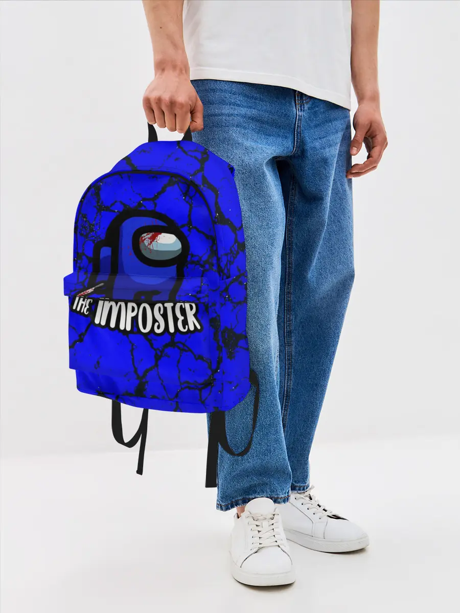 Рюкзак джинсовый / AMONG US