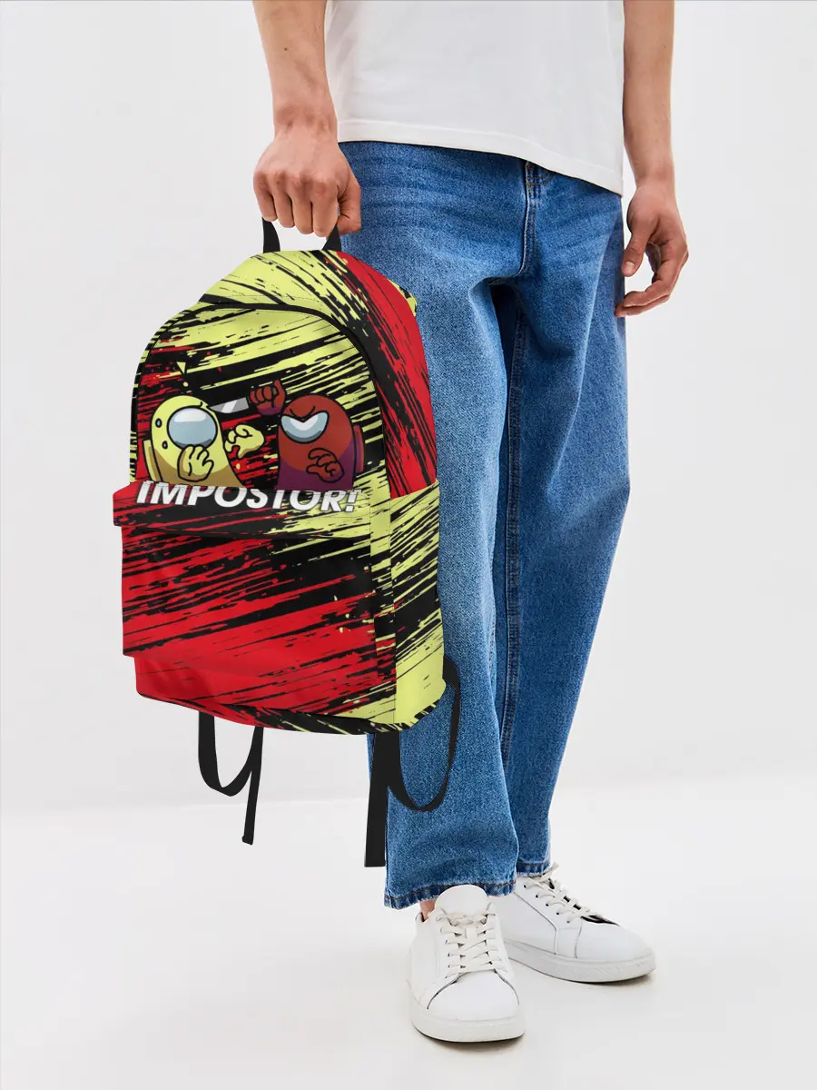 Рюкзак джинсовый / AMONG US