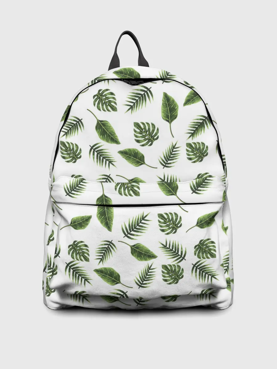 Рюкзак джинсовый / папоротник