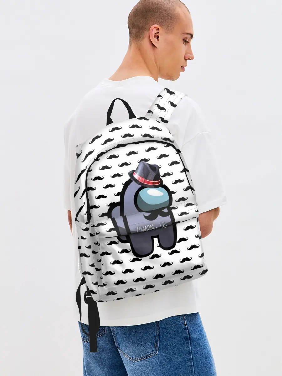 Рюкзак джинсовый / Among Us