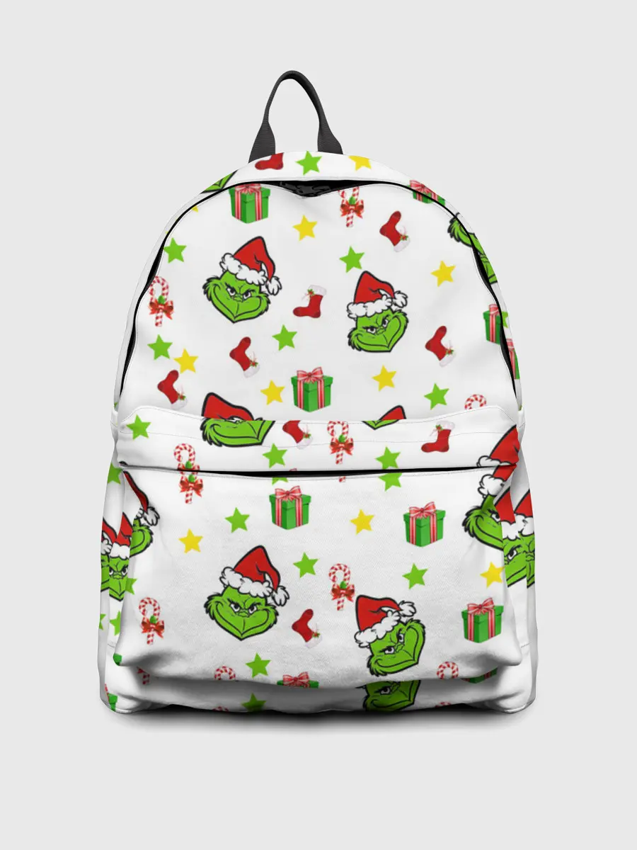 Рюкзак джинсовый / Гринч