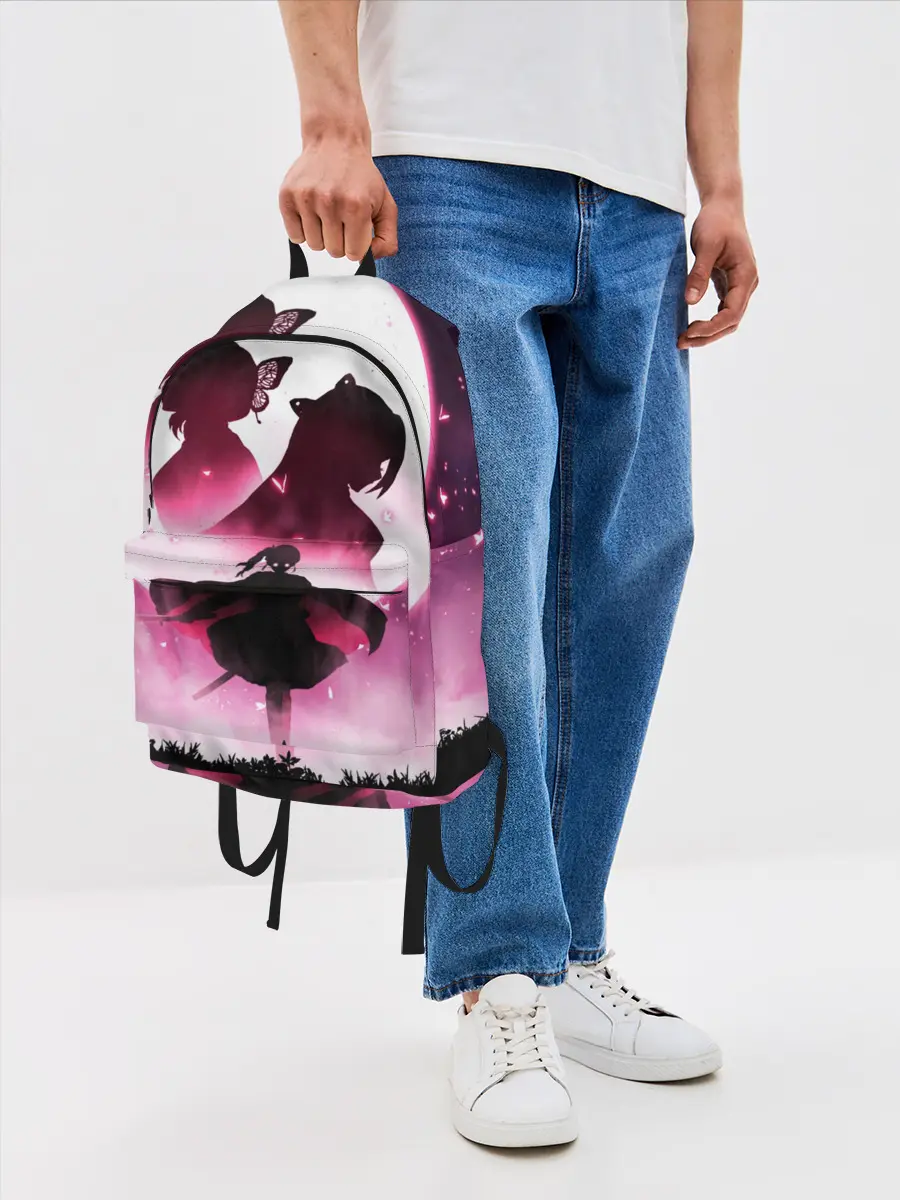 Рюкзак джинсовый / Столп Бабочки