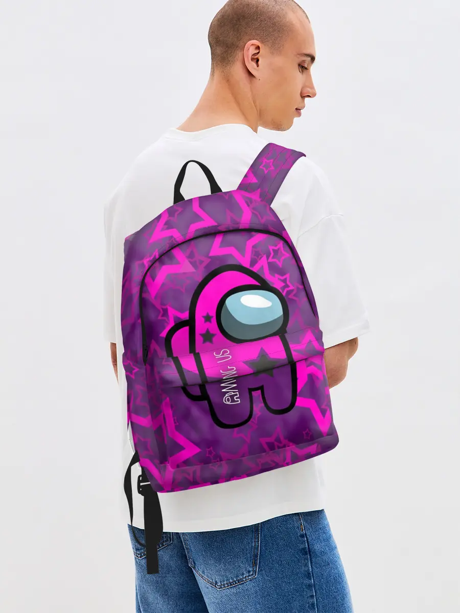 Рюкзак джинсовый / Among Us