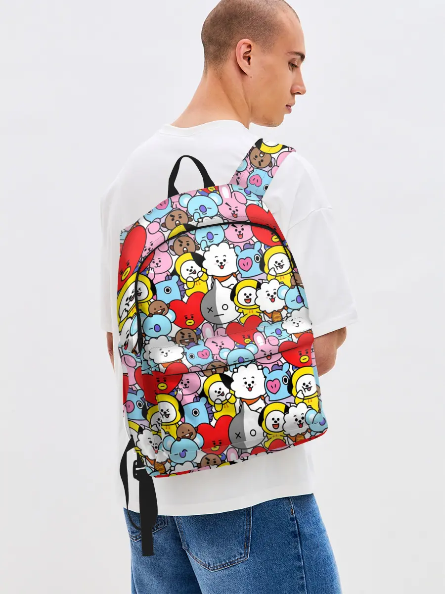 Рюкзак джинсовый / BT21 / BTS