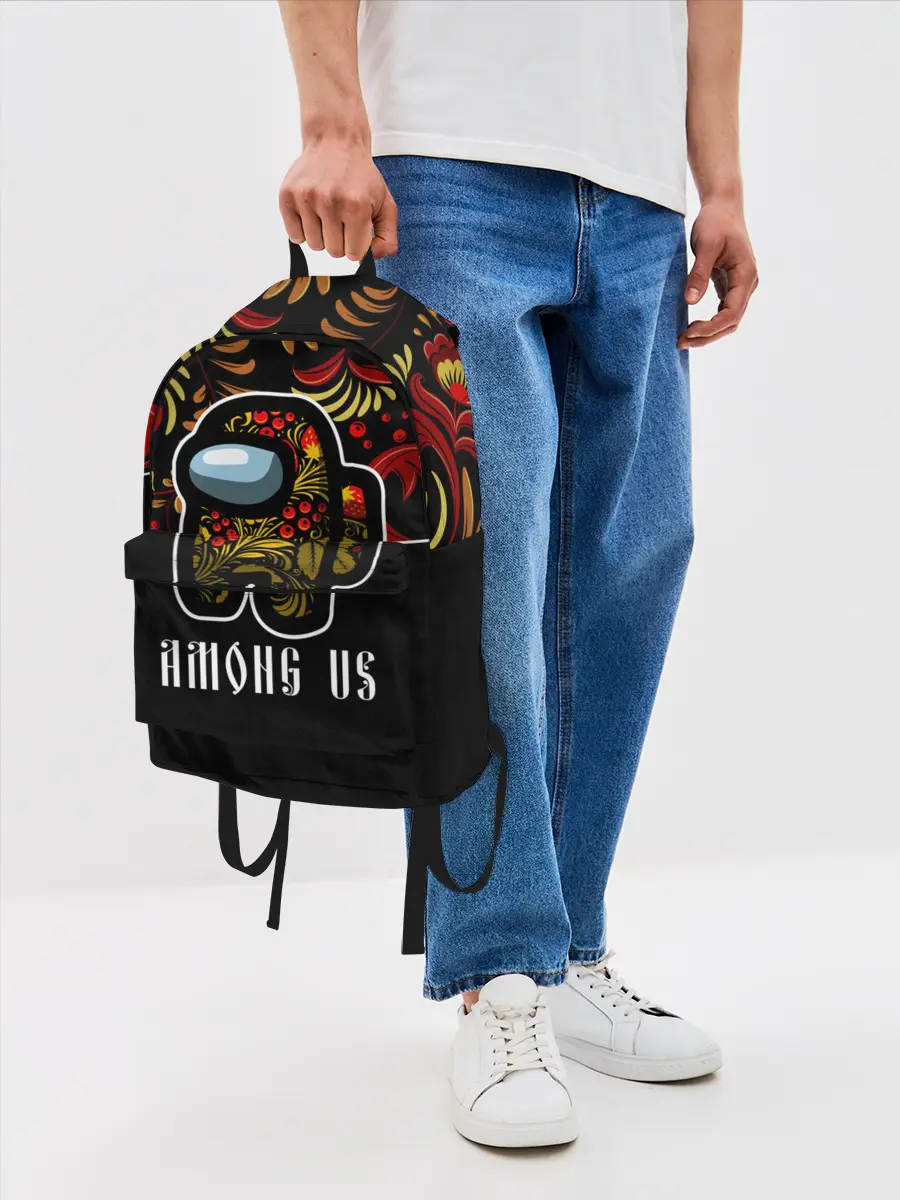 Рюкзак джинсовый / AMONG US - ХОХЛОМА
