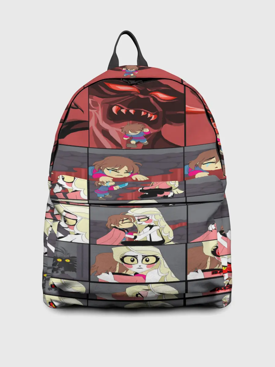 Рюкзак джинсовый / Отель Хазбин