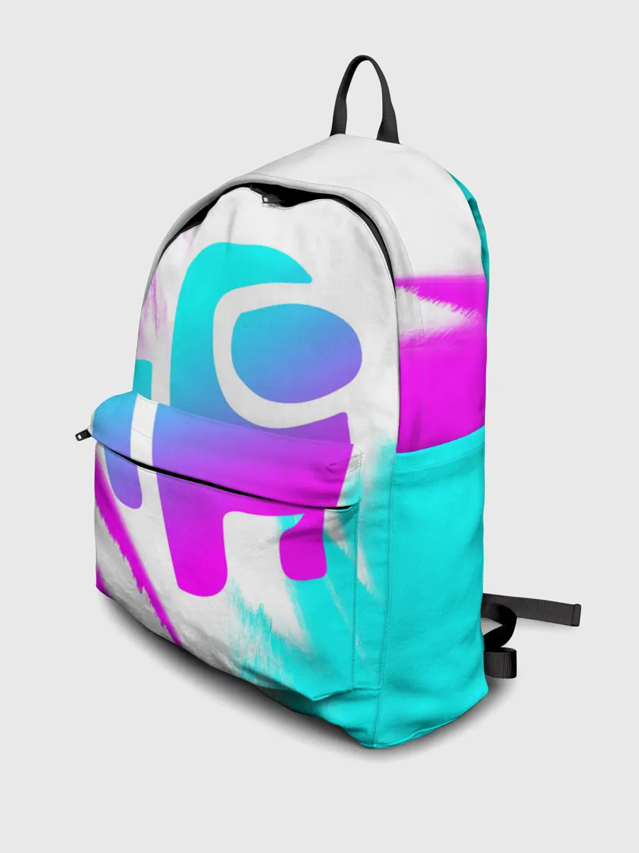 Рюкзак джинсовый / AMONG US - NEON