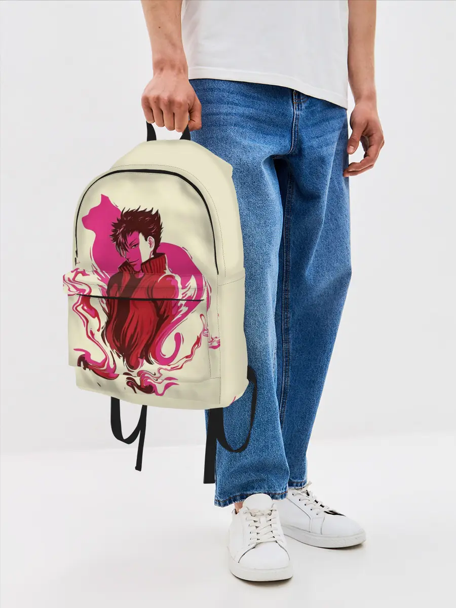 Рюкзак джинсовый / Haikyuu Nekoma