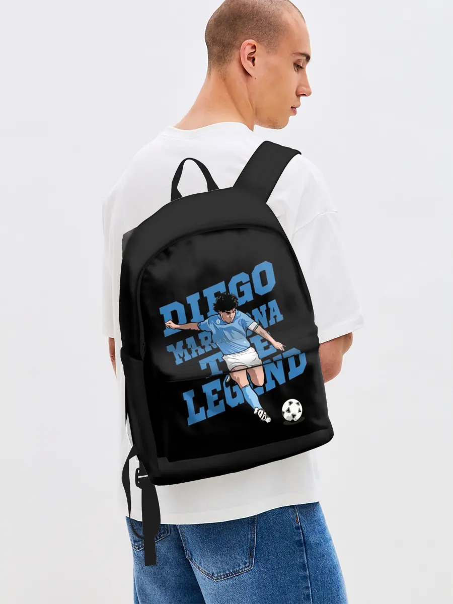 Рюкзак джинсовый / Diego Maradona