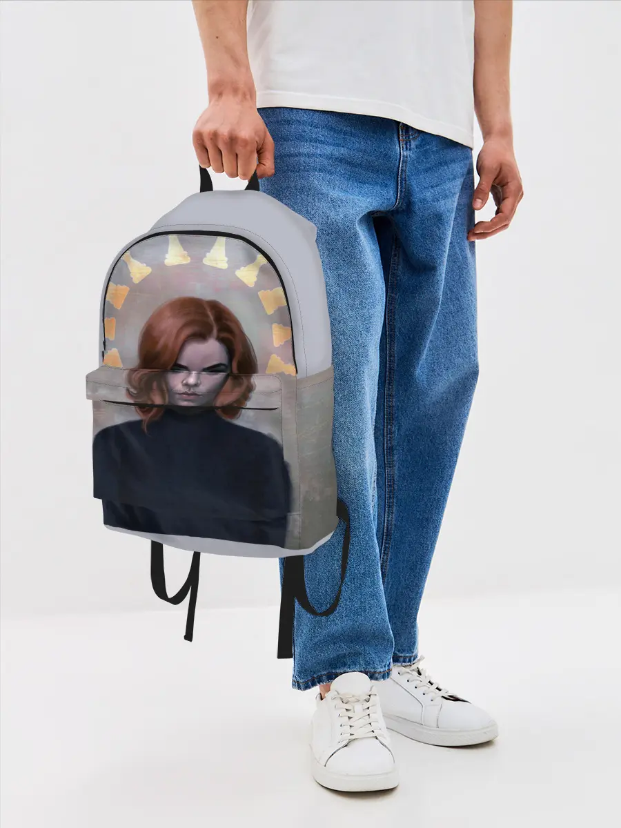 Рюкзак джинсовый / Ход Королевы