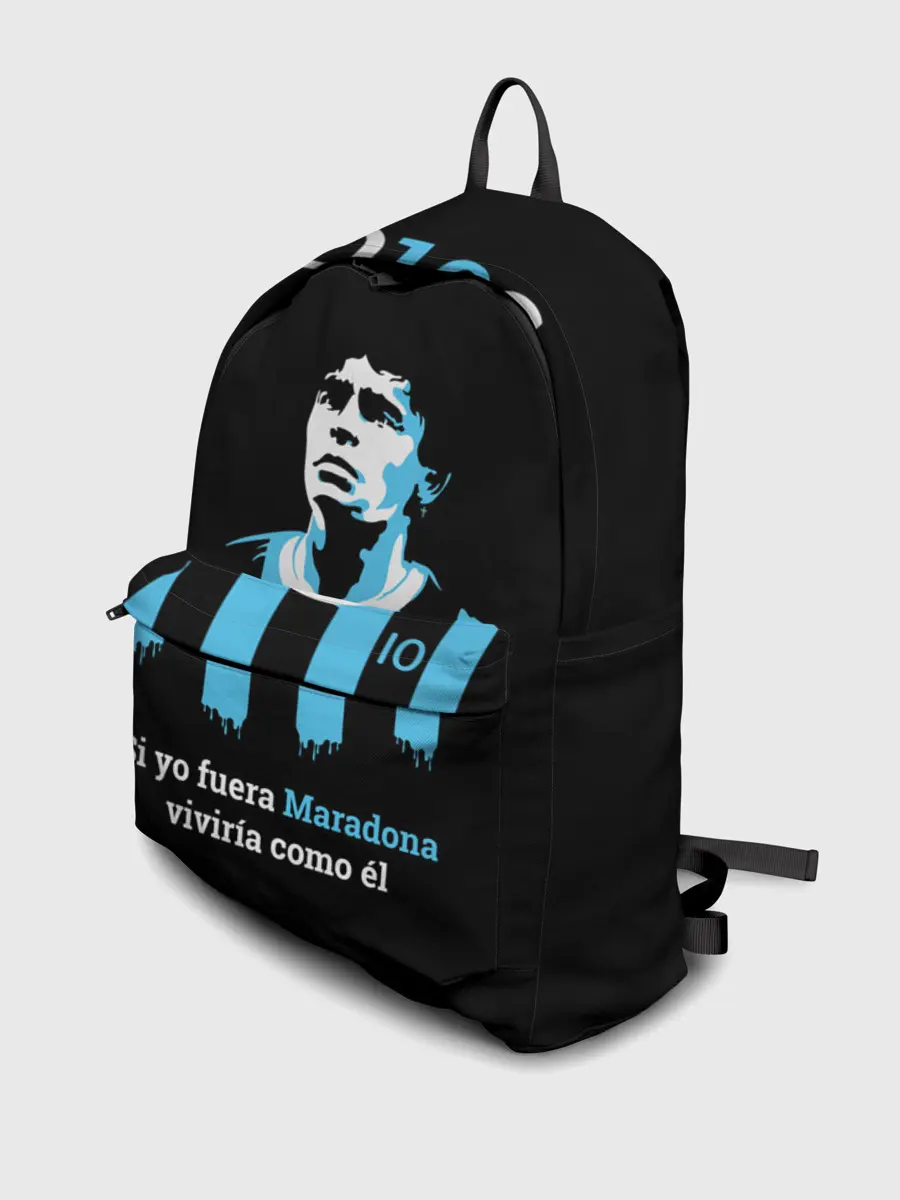 Рюкзак джинсовый / Если б я был Марадоной