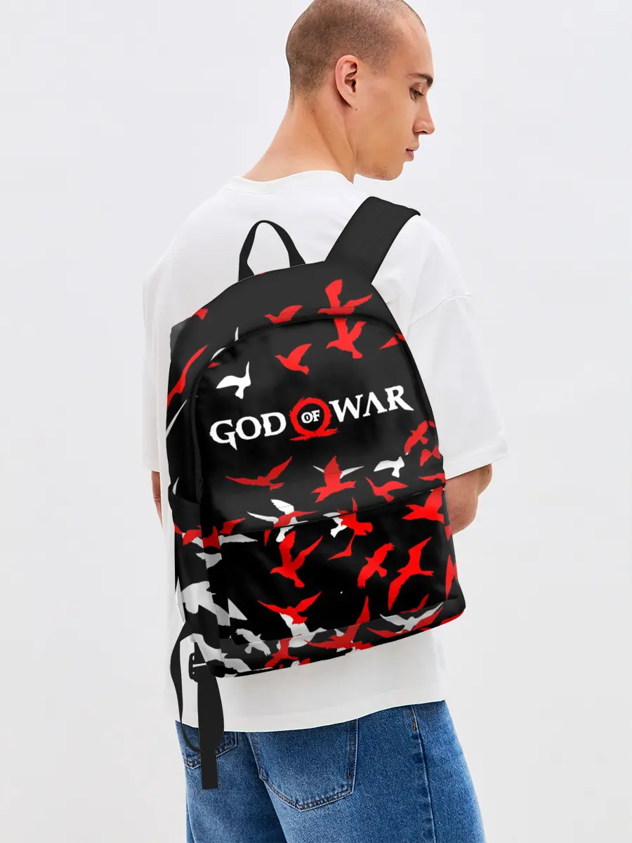 Рюкзак джинсовый / GOD OF WAR