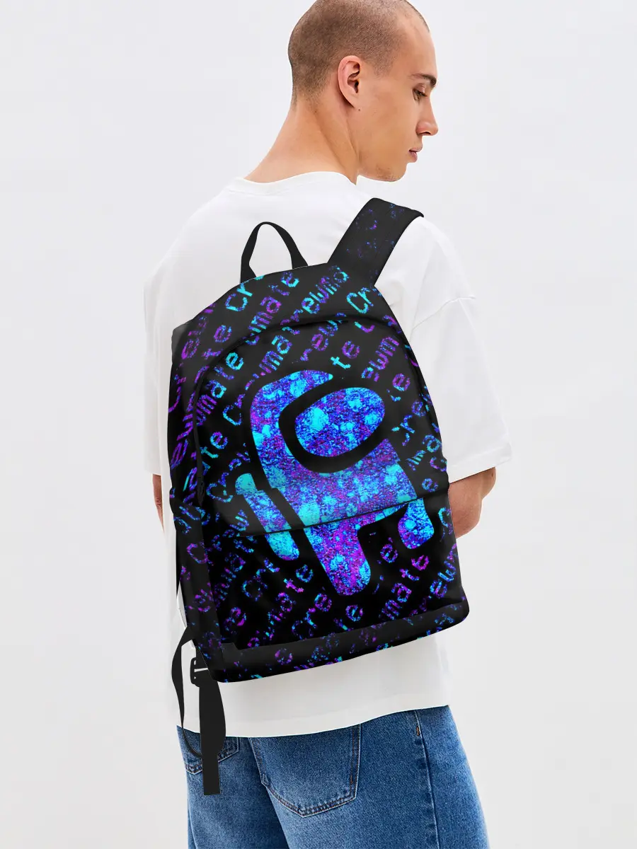 Рюкзак джинсовый / AMONG US - Crewmate