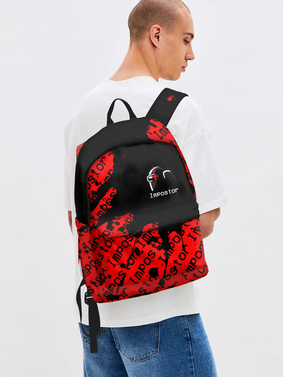 Рюкзак джинсовый / AMONG US - Impostor