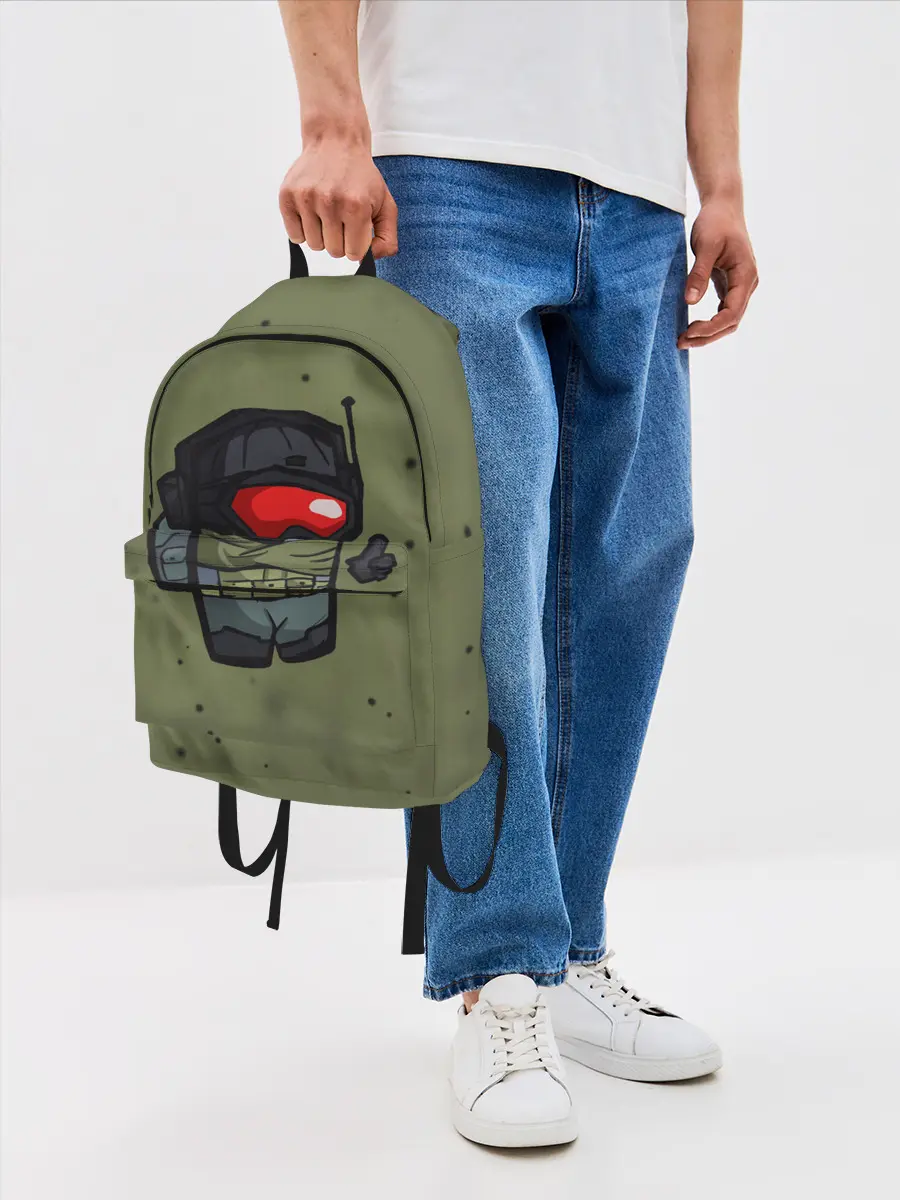 Рюкзак джинсовый / AMONG US & CALL OF DUTY