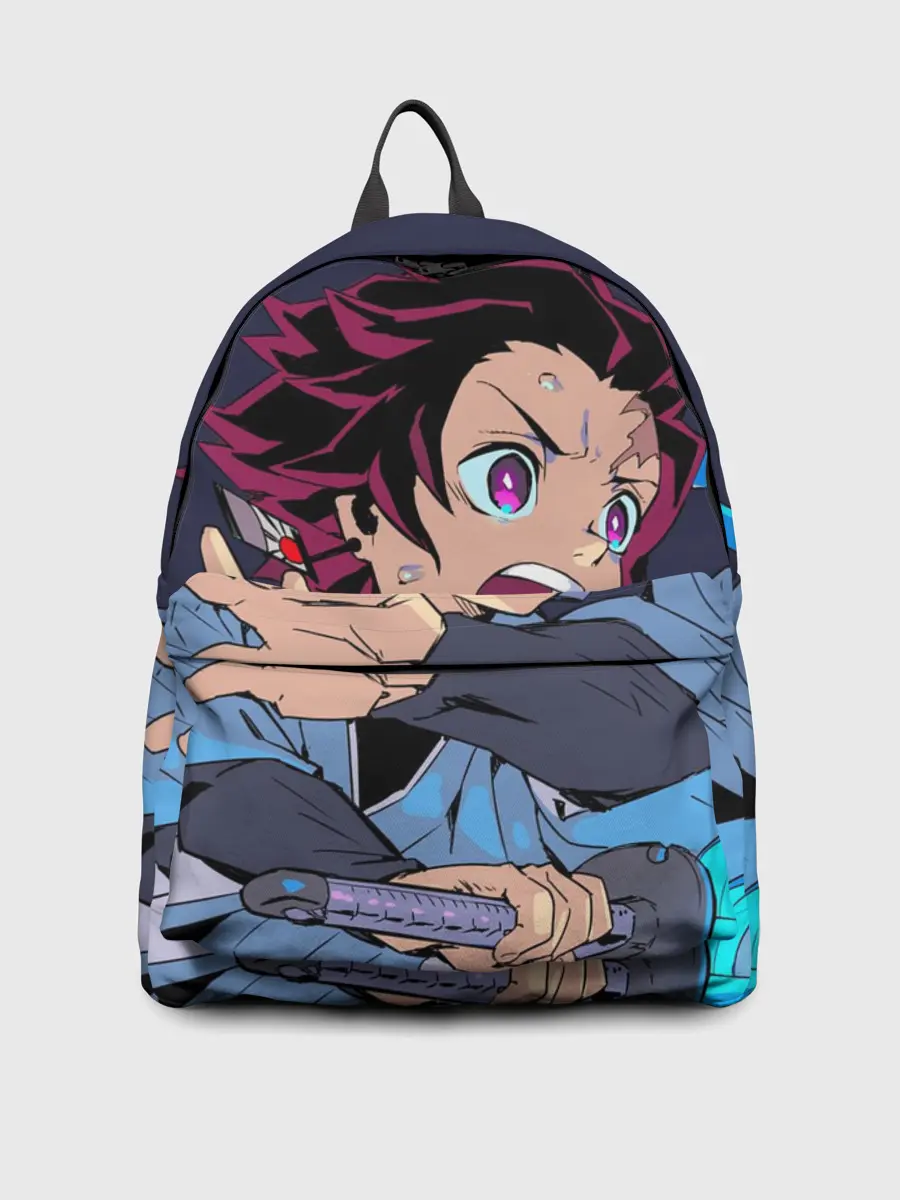 Рюкзак джинсовый / Клинок Рассекающий Демонов