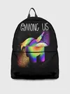 Рюкзак джинсовый / AMONG US ЕДИНОРОГ