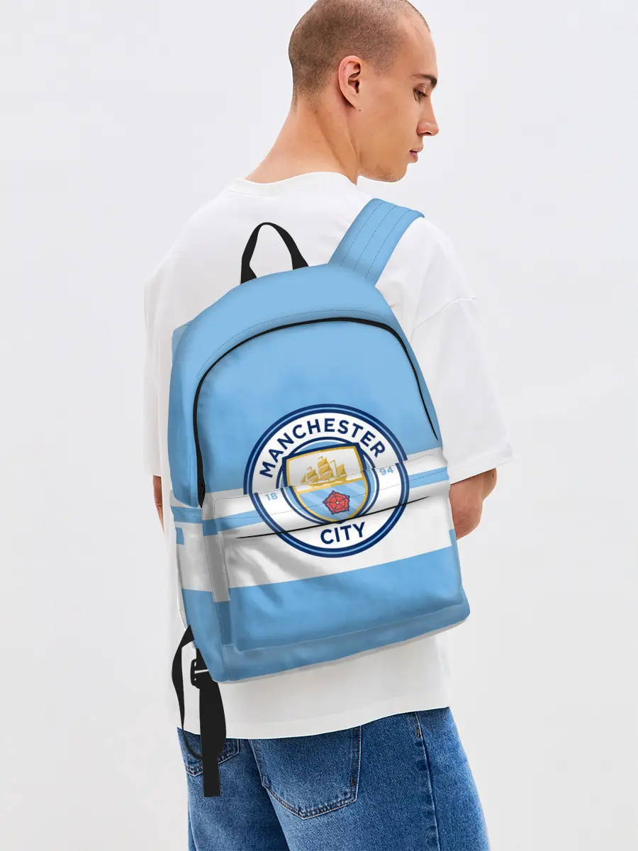 Рюкзак джинсовый / MANCHESTER CITY