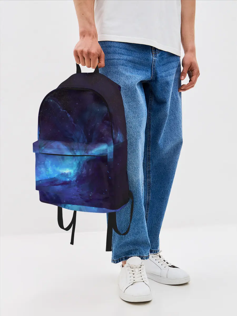 Рюкзак джинсовый / Космос