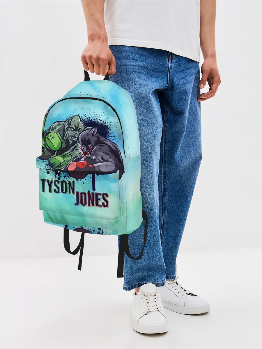 Рюкзак джинсовый / Тайсон против Джонса