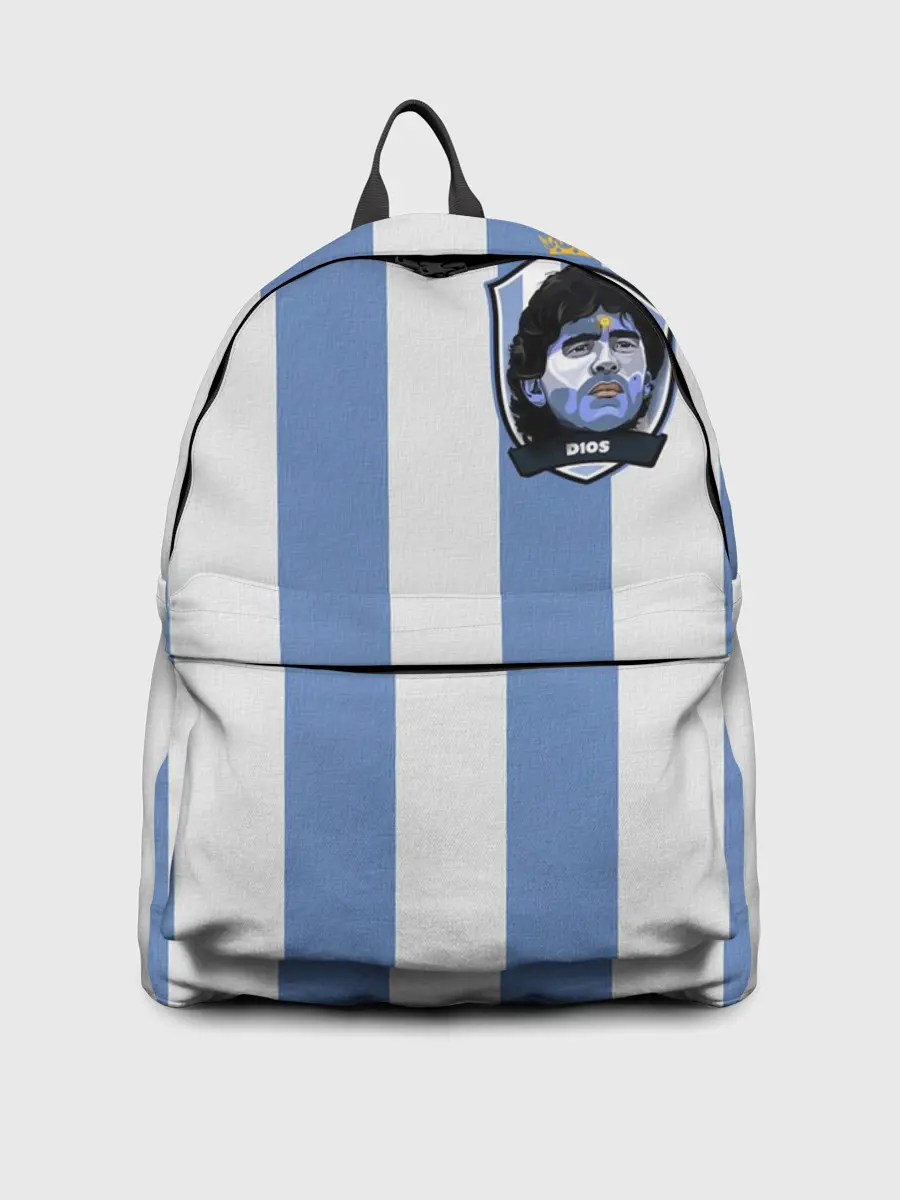 Рюкзак джинсовый / Диего Армандо Марадона D10S