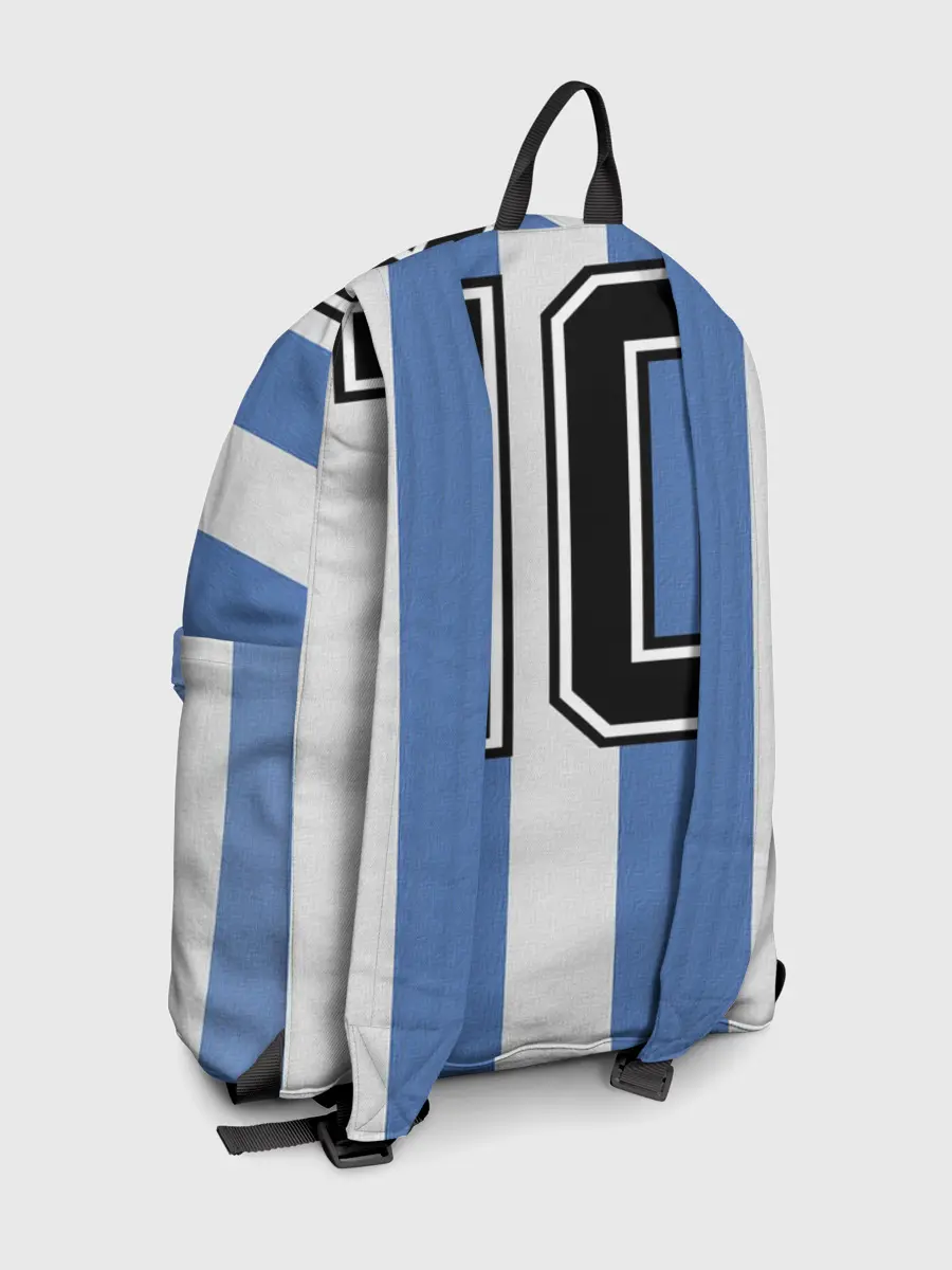 Рюкзак джинсовый / Диего Армандо Марадона D10S