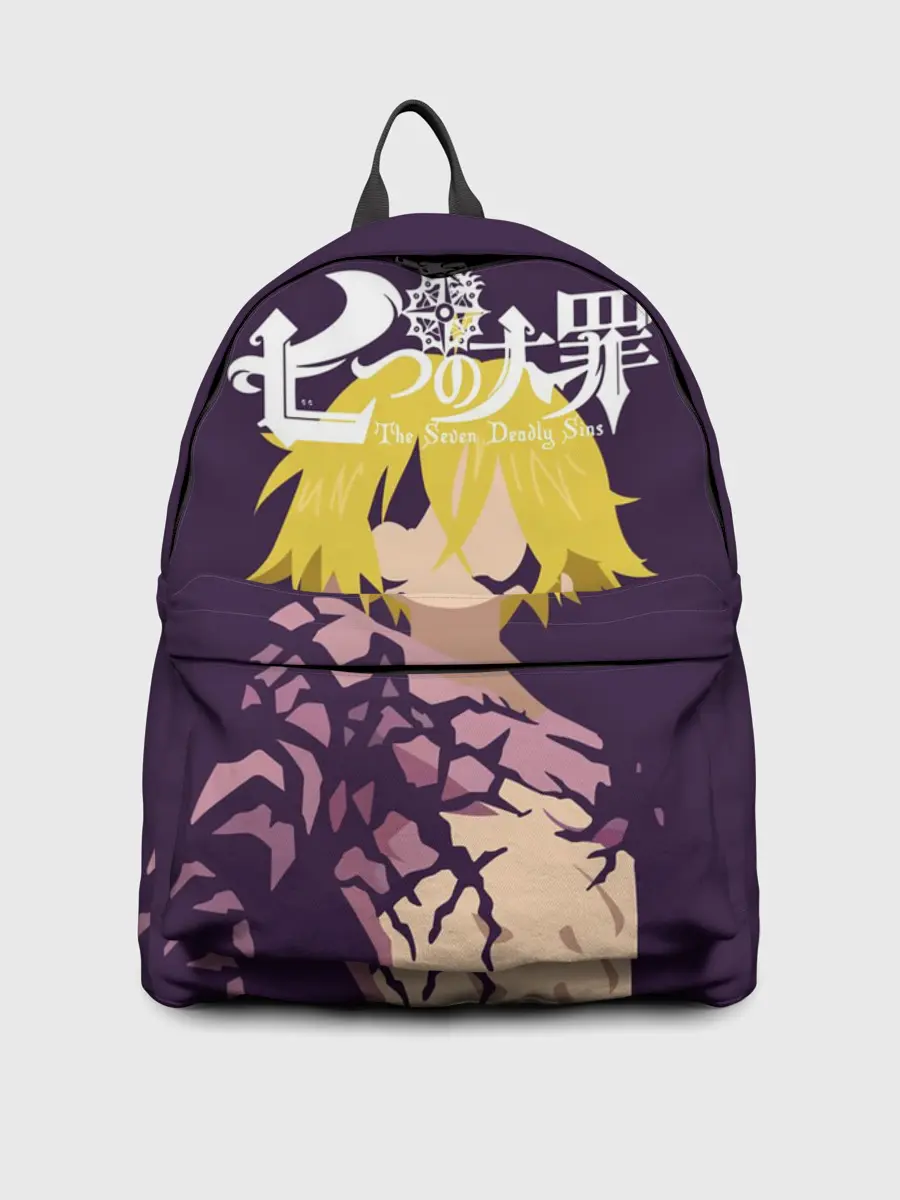 Рюкзак джинсовый / Nanatsu no Taizai силуэт