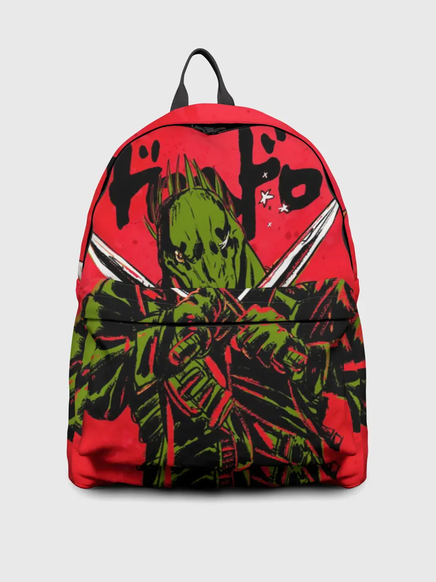 Рюкзак джинсовый / зеленый Кайман