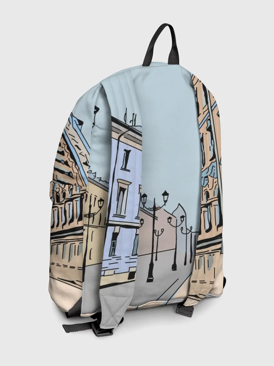 Рюкзак джинсовый / Петербург, я люблю тебя