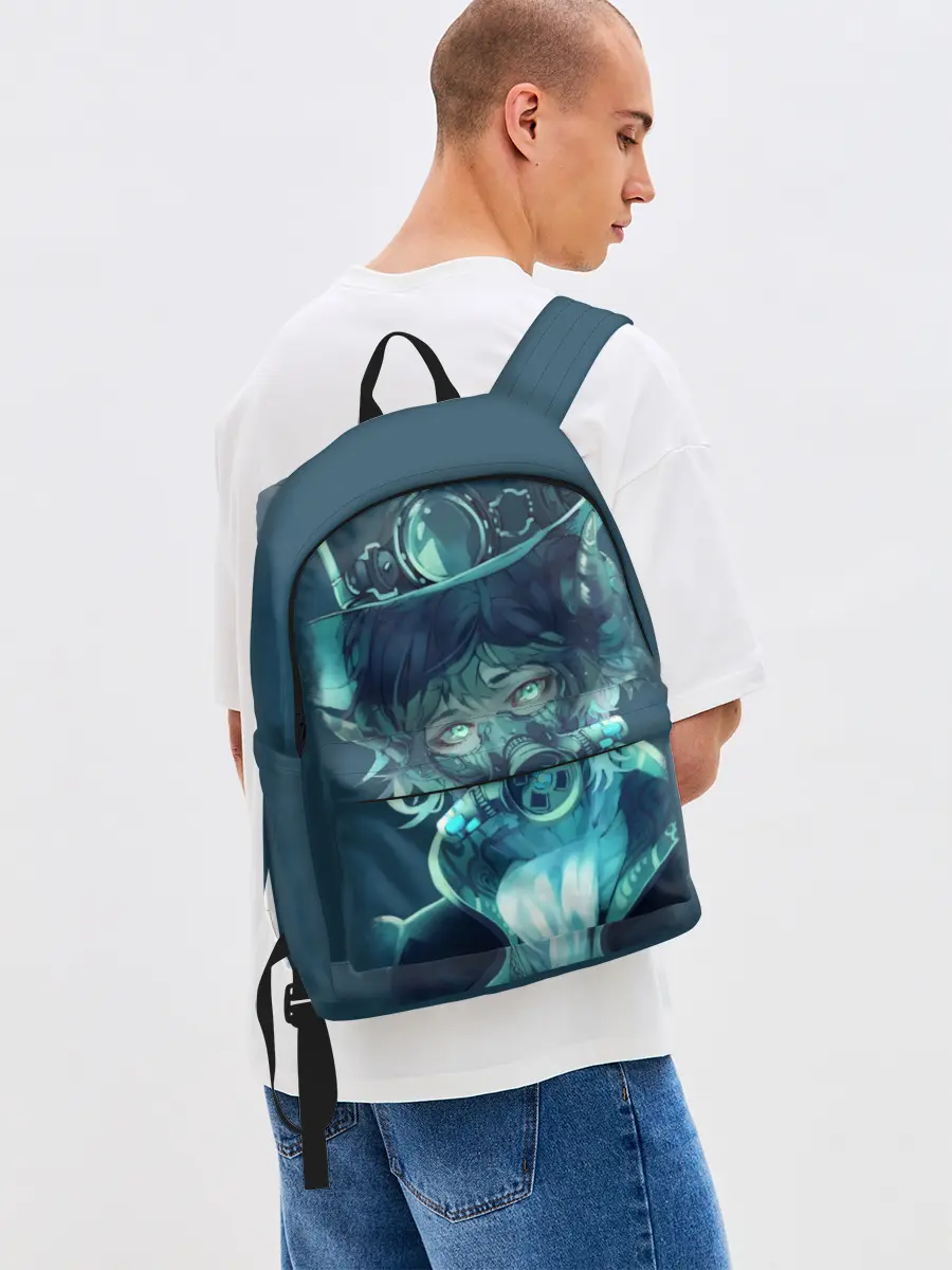 Рюкзак джинсовый / Маска. Аниме