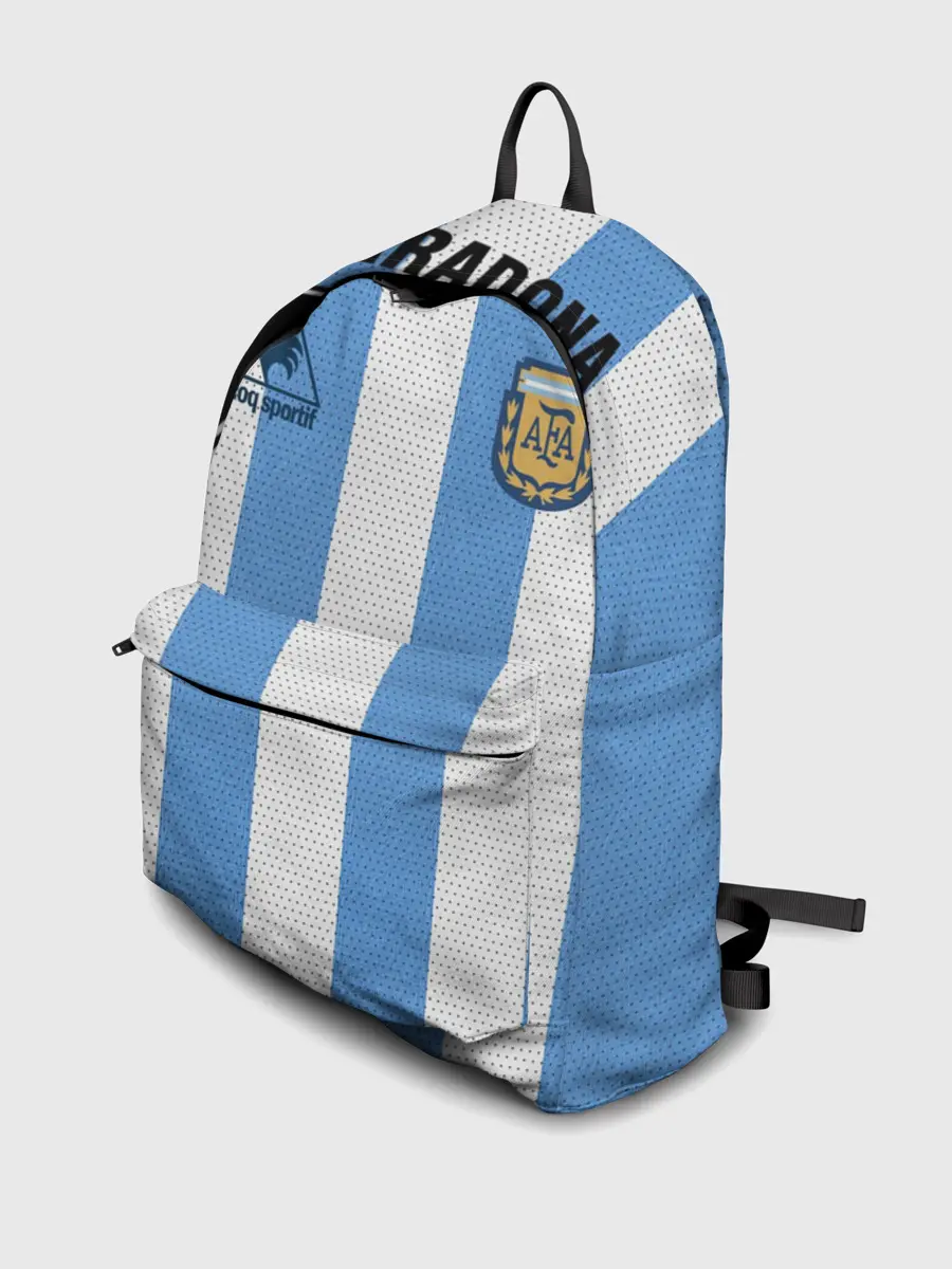 Рюкзак джинсовый / Джерси Марадоны с автографом