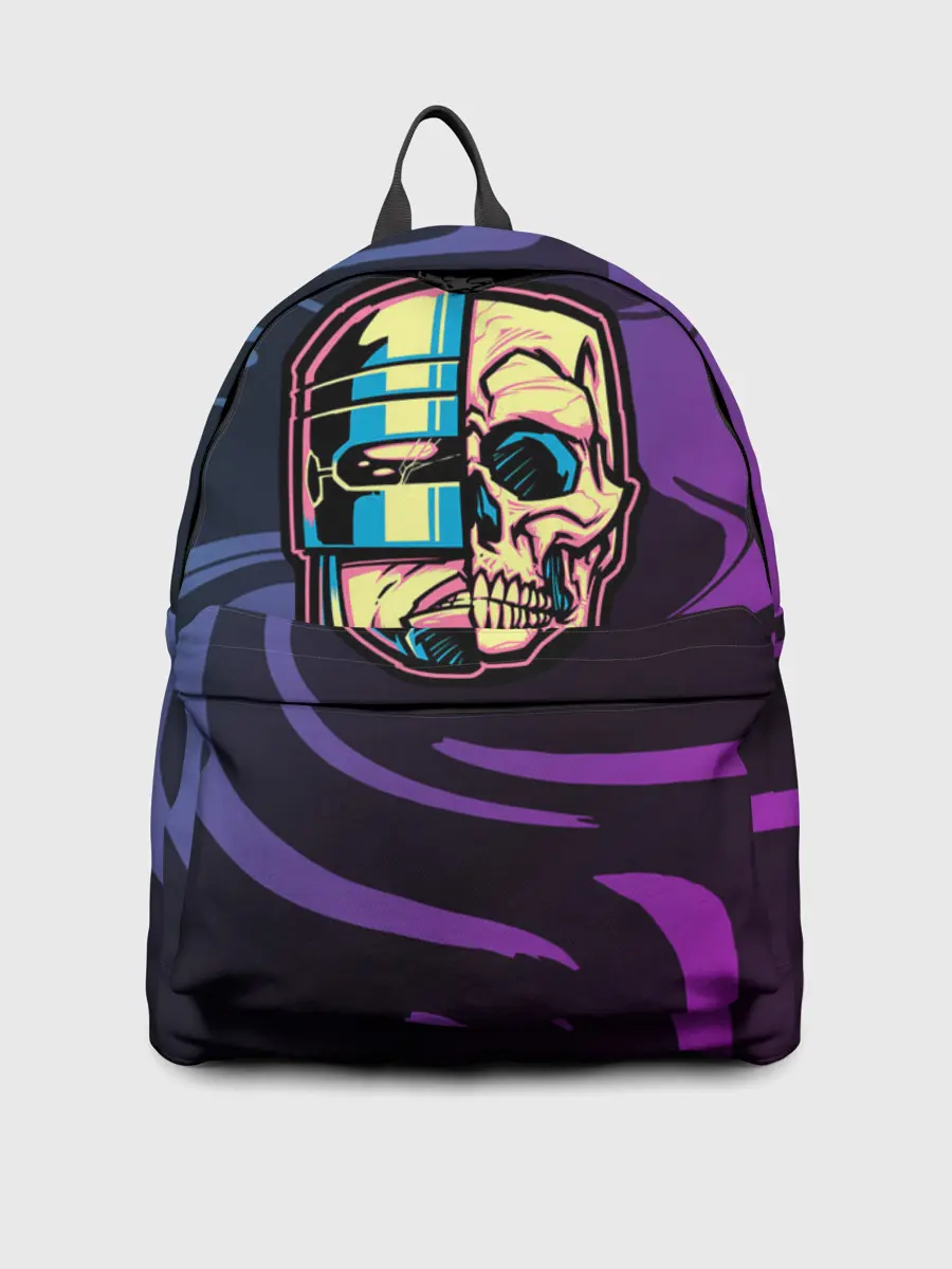 Рюкзак джинсовый / Робот полицейский