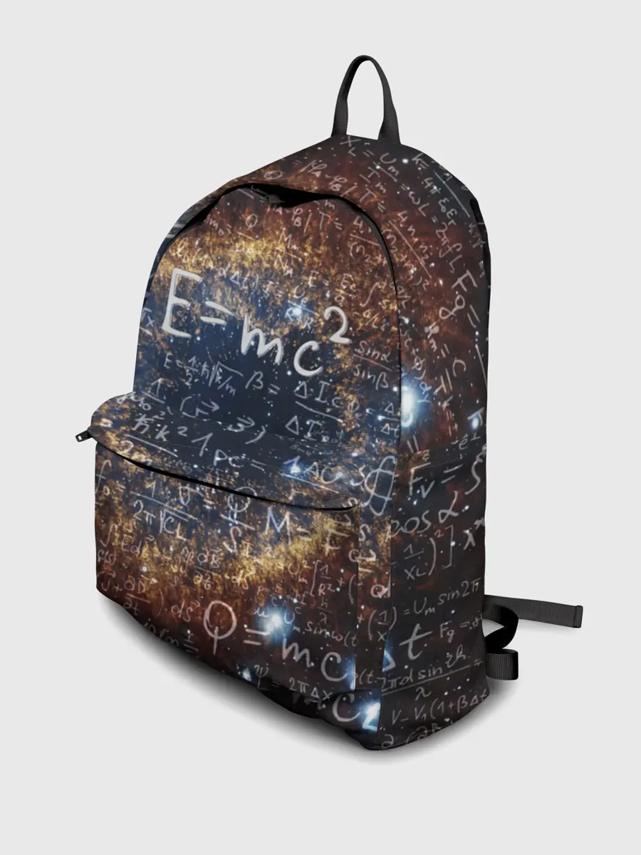 Рюкзак джинсовый / Формула Вселенной