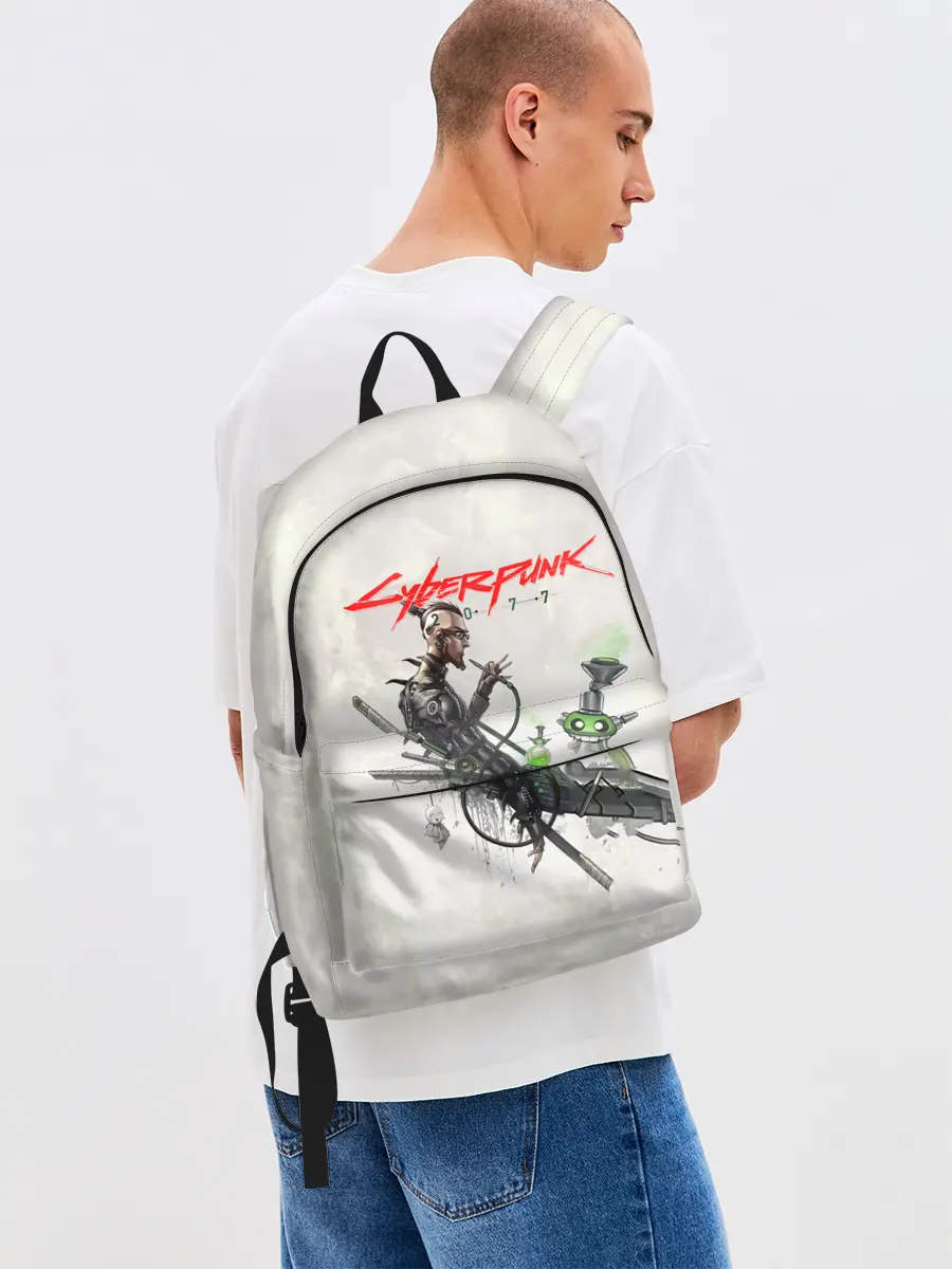 Рюкзак джинсовый / CYBERPUNK 2077