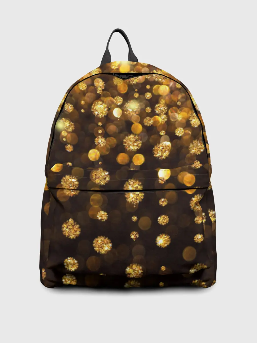 Рюкзак джинсовый / ЗОЛОТЫЕ БЛЕСТКИ