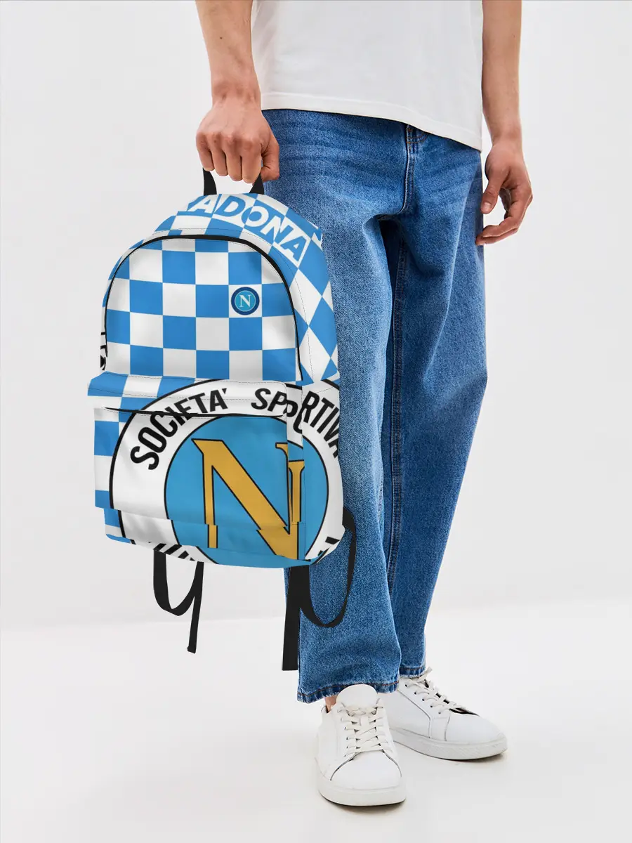 Рюкзак джинсовый / Форма Наполи - Марадона 10