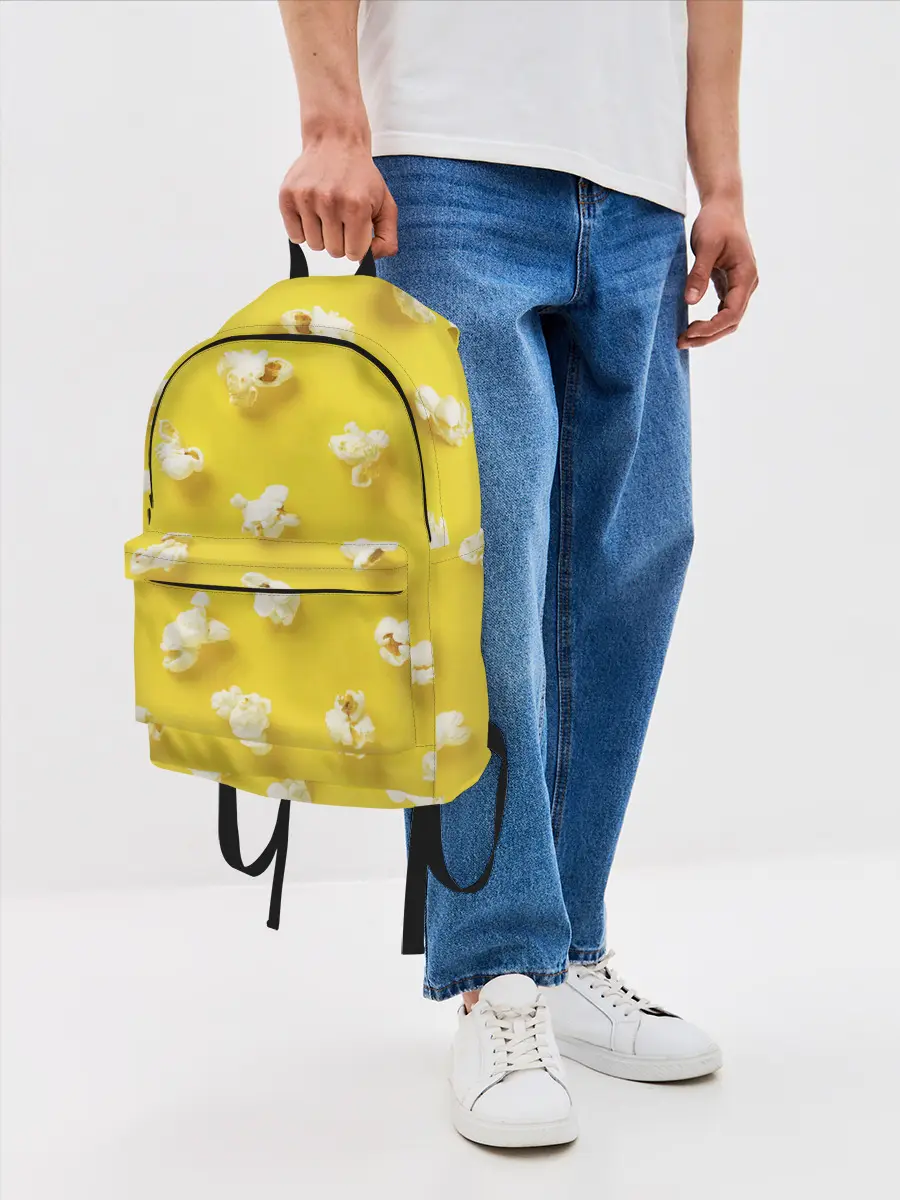 Рюкзак джинсовый / Попкорн