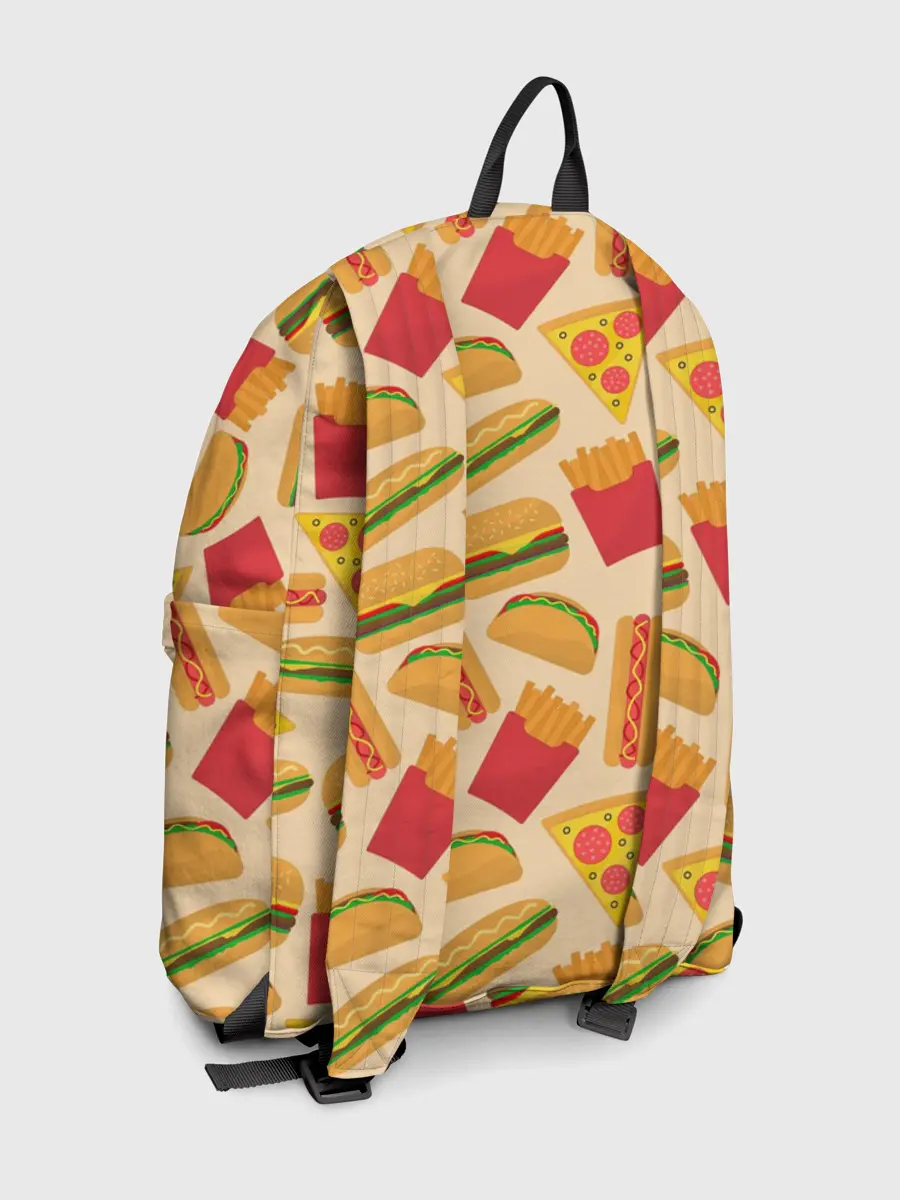 Рюкзак джинсовый / Фастфуд