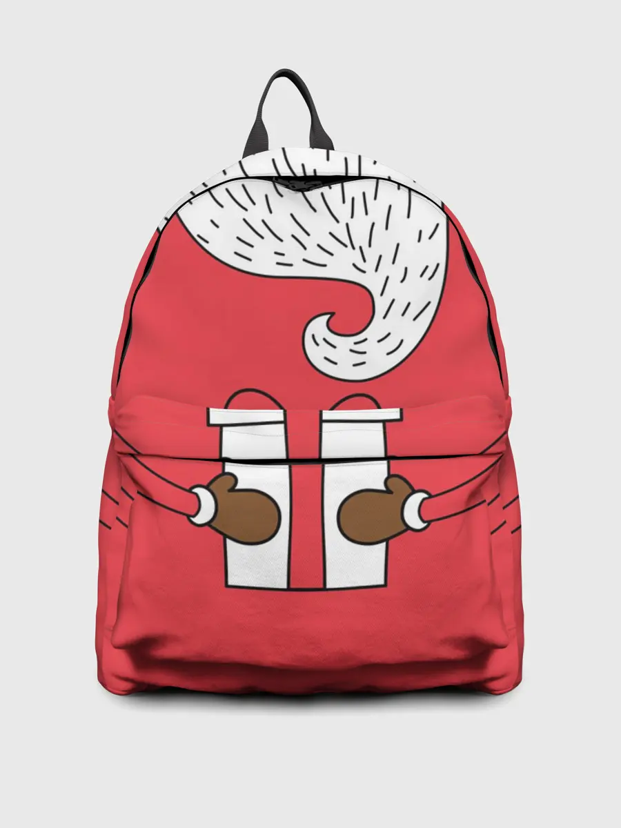 Рюкзак джинсовый / Дед мороз