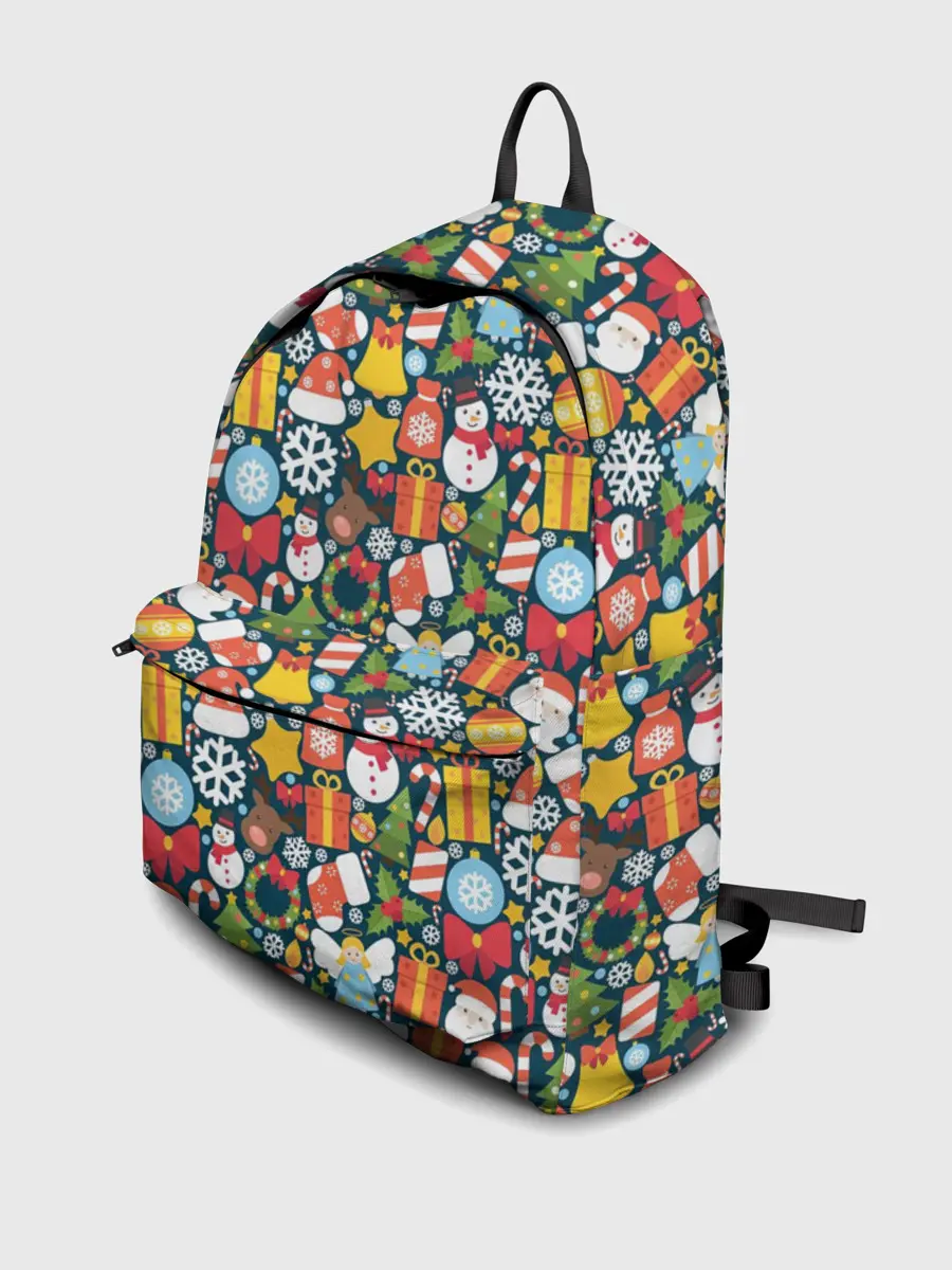 Рюкзак джинсовый / Новый Год