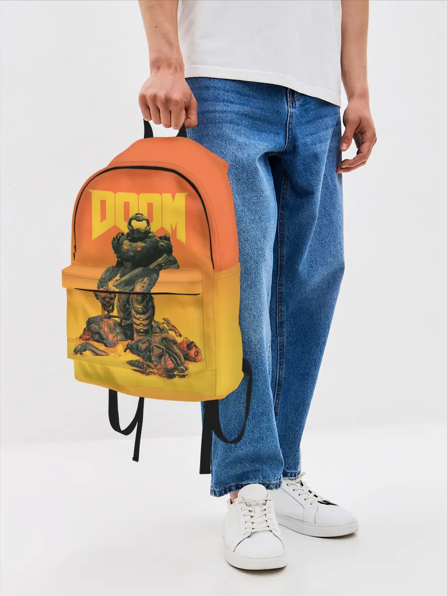 Рюкзак джинсовый / Doom