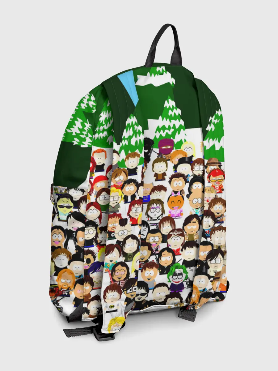 Рюкзак джинсовый / Южный Парк / South Park .