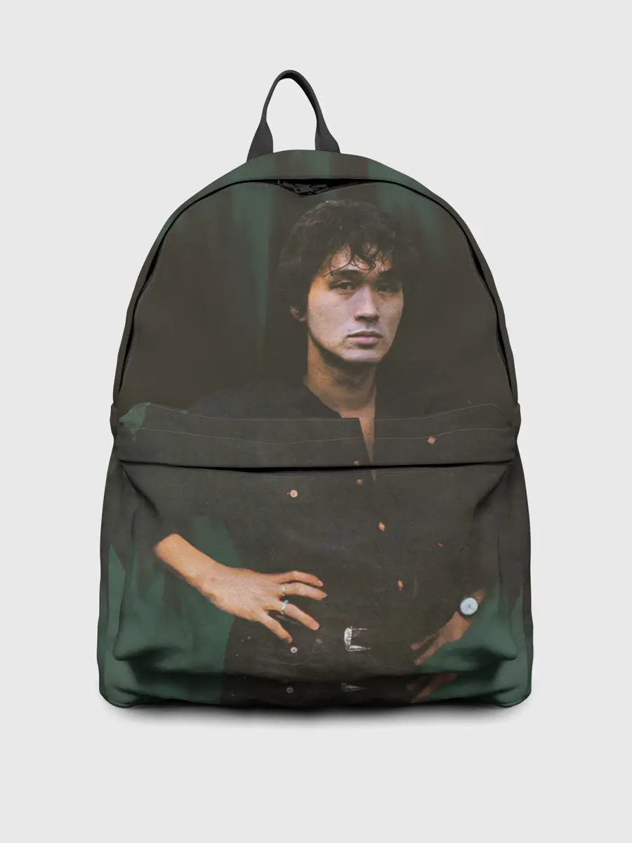 Рюкзак джинсовый / ВИКТОР ЦОЙ