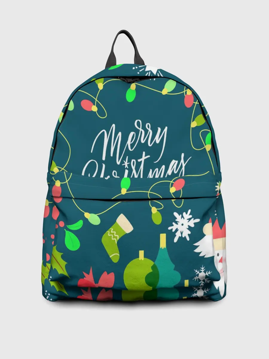Рюкзак джинсовый / Merry Christmas