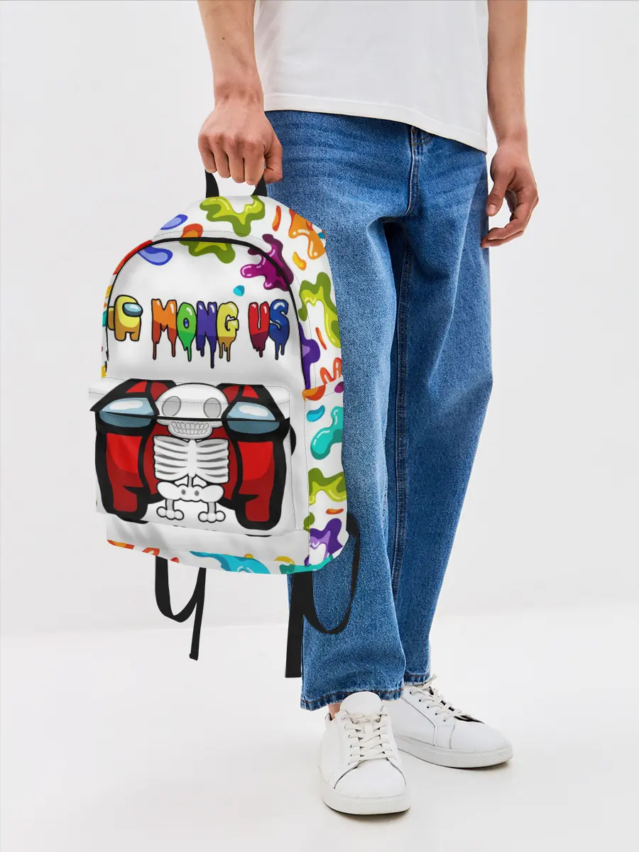 Рюкзак джинсовый / AMONG US